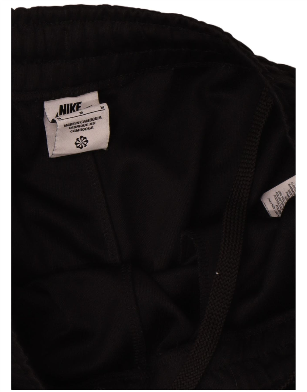 Pantaloni de trening Nike Graphic Cargo pentru bărbați Joggeri, bumbac mediu negru