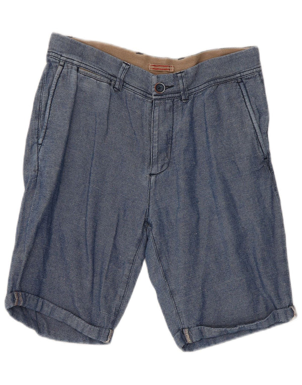Pantaloni scurți chino regulați pentru femei Refrigiwear W30, bumbac albastru mediu