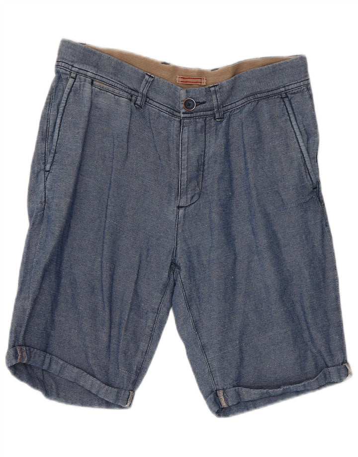 Pantaloni scurți chino regulați pentru femei Refrigiwear W30, bumbac albastru mediu