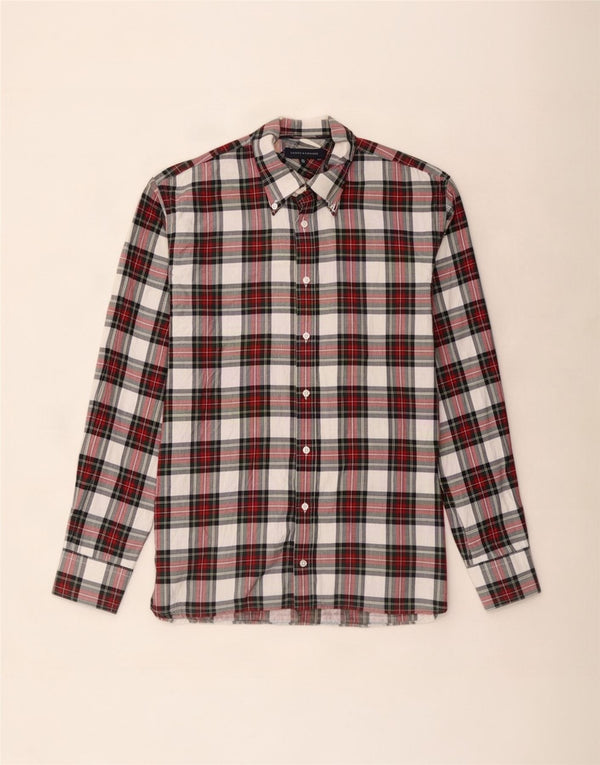 Cămașă de flanel pentru bărbați Tommy Hilfiger, bumbac roșu cu carouri XL