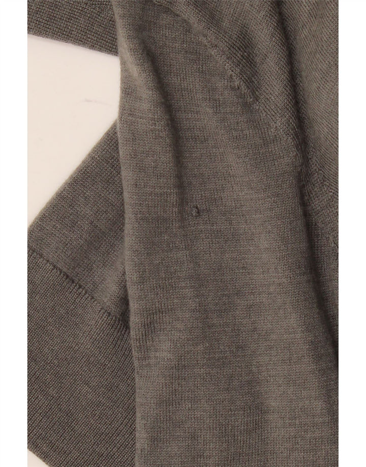 Pulover cardigan pentru bărbați Tommy Hilfiger, lână gri mică
