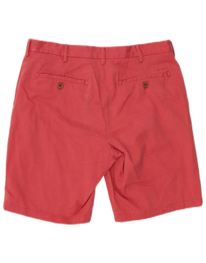 Pantaloni scurți chino pentru bărbați IZOD W32 bumbac roșu mediu