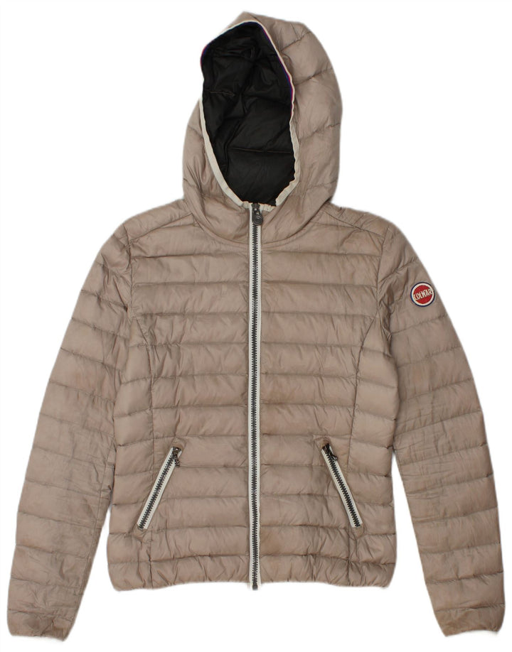 Jachetă căptușită cu glugă Colmar pentru femei IT 40 Small Beige