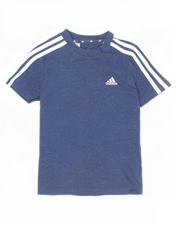 Tricou Băieți Adidas Top 7-8 Ani Bleumarin Bumbac
