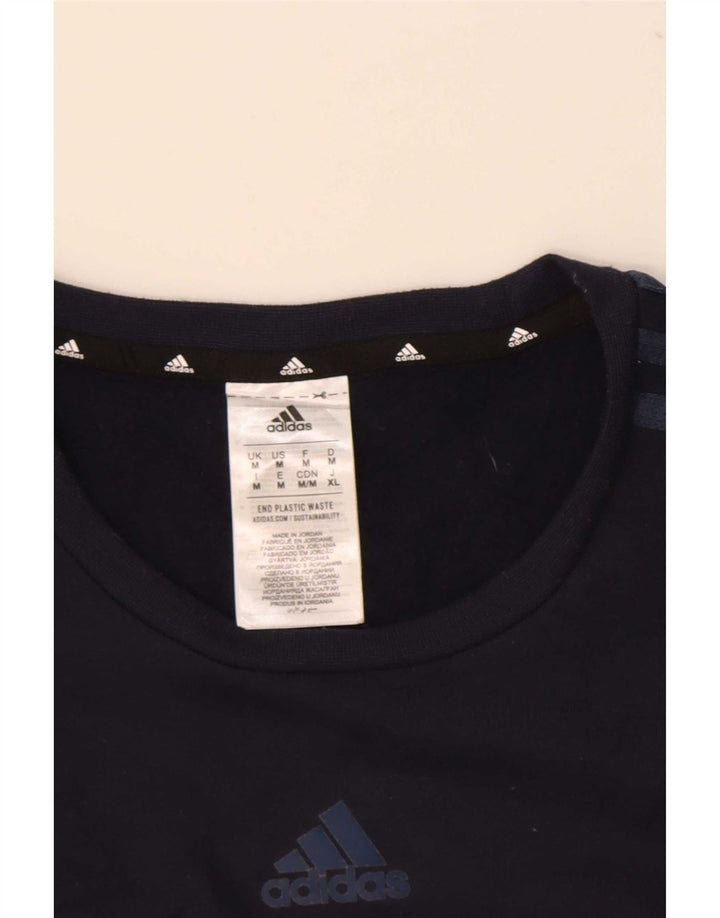 Hanorac pentru bărbați Adidas Jumper Mediu Bleumarin Poliester