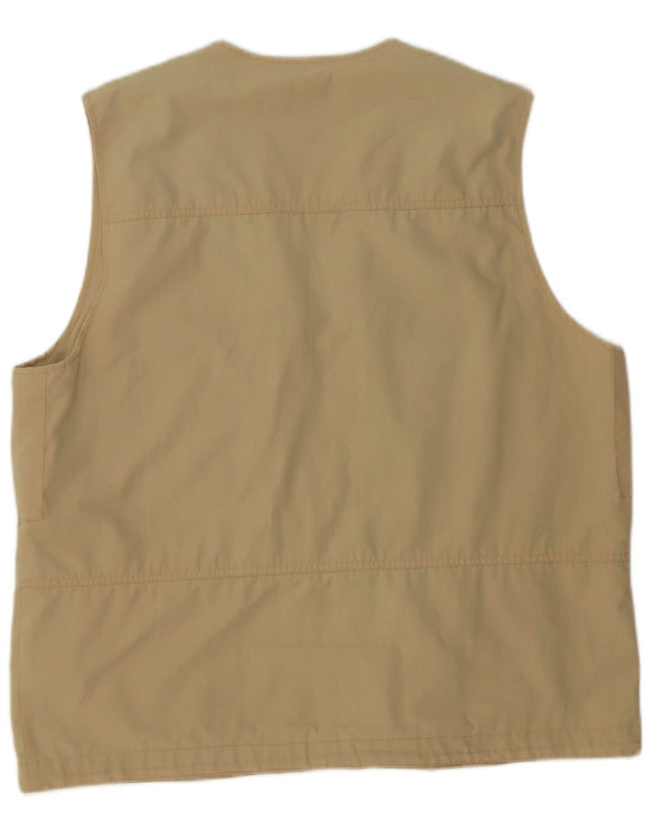 Gilet pentru bărbați Brugi Utility UK 40 Large Kaki Poliester