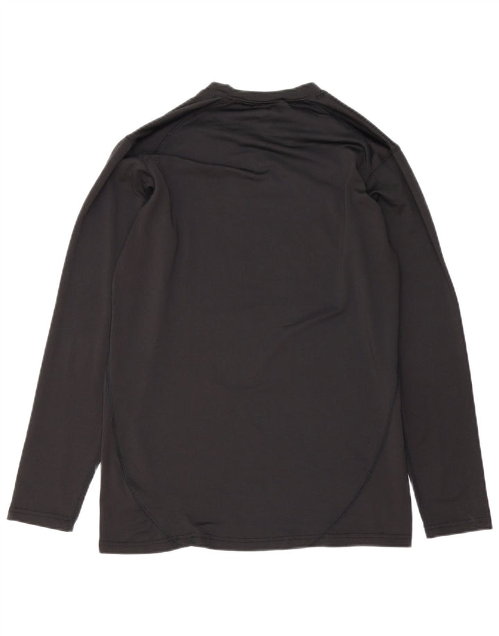 Top pentru bărbați Reebok cu mânecă lungă, poliester negru mic