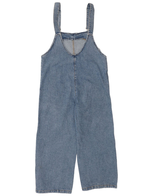 Salopete pentru femei Zara Blugi largi L40 L25 Bumbac albastru