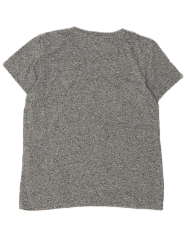 Tricou cu grafic pentru femei LEVI'S Top UK 6 XS bumbac cu pete gri