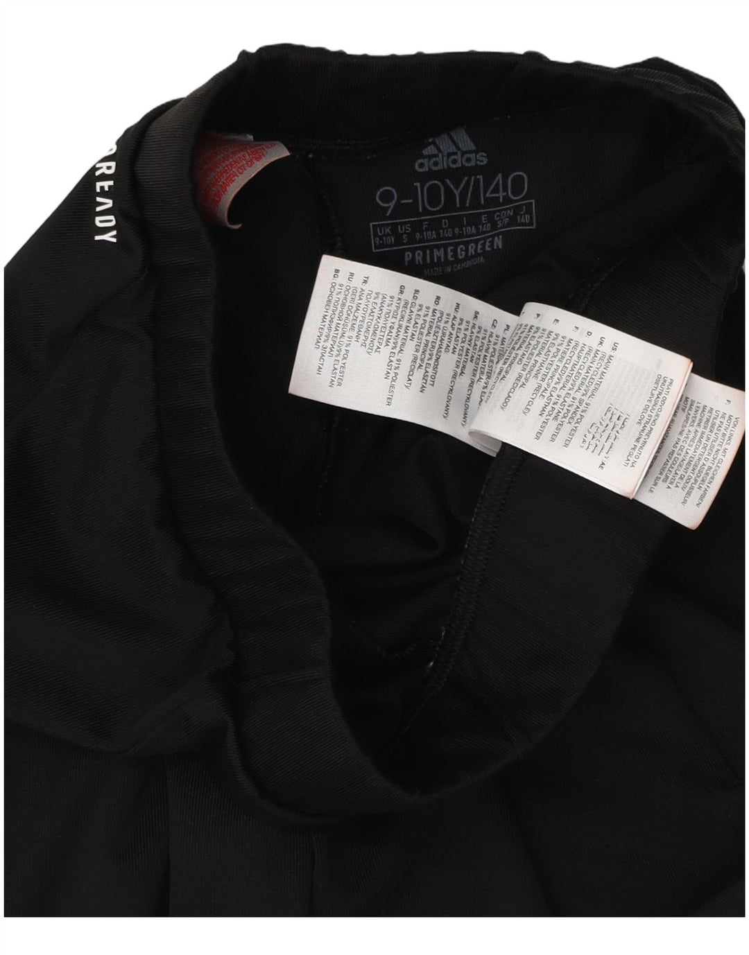 Leggings ADIDAS Aeroready Graphic pentru fete 9-10 ani poliester negru