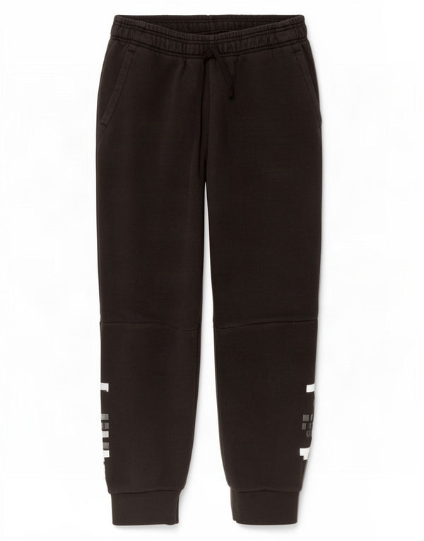 Pantaloni de trening cu grafic pentru femei Adidas Pantaloni de jogging UK 12/14 Medium Black