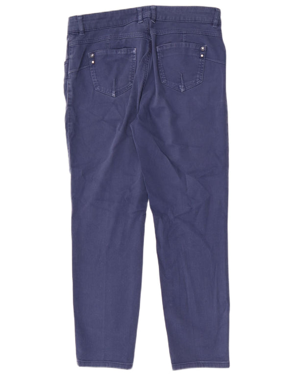 LUISA SPAGNOLI Pantaloni casual drepti pentru femei IT 46 Large W34 L28 Blue