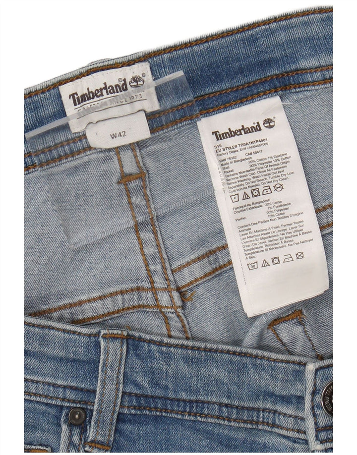 Pantaloni scurți din blugi pentru bărbați TIMBERLAND W42 2XL Bumbac albastru