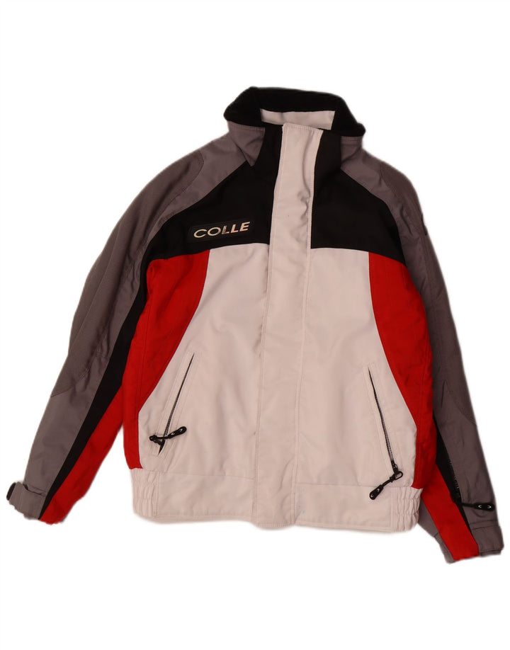 Jachetă de schi VINTAGE pentru băieți 11-12 ani, multicoloră, din poliester