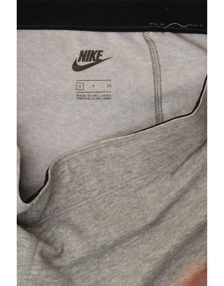 Leggings grafic Nike pentru femei UK 8 Small Gri
