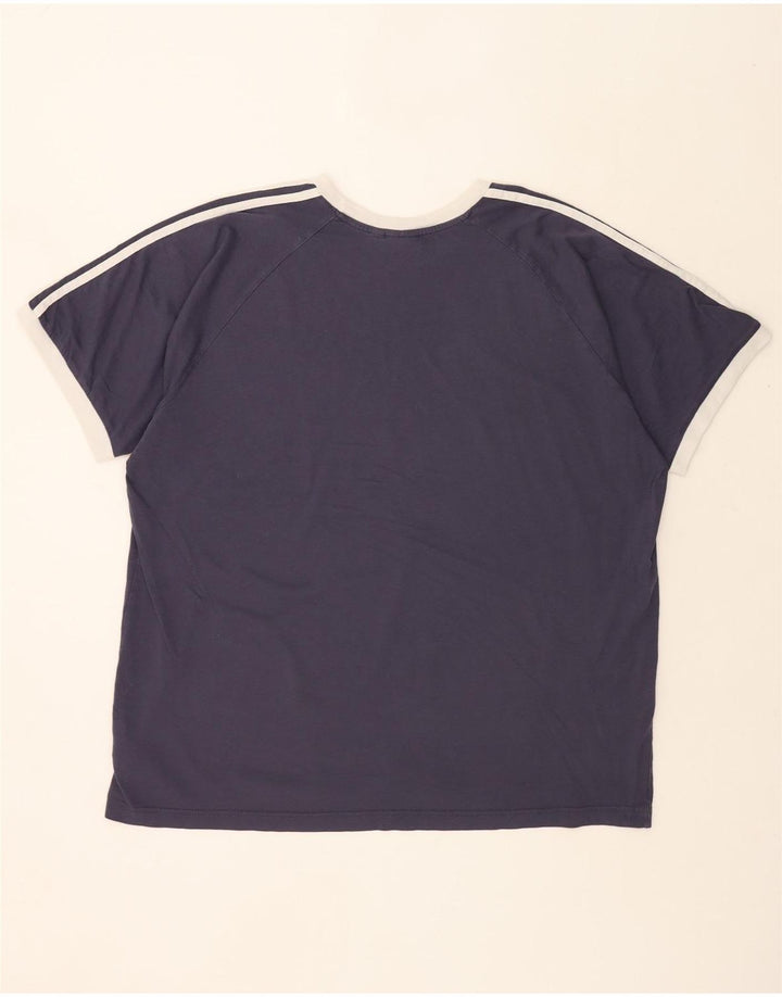 Tricou pentru bărbați ADIDAS Top 2XL Bumbac bleumarin
