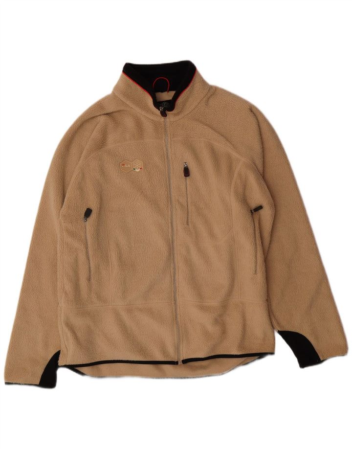 Jachetă pentru bărbați FILA din lână UK 44 2XL Bej Poliester