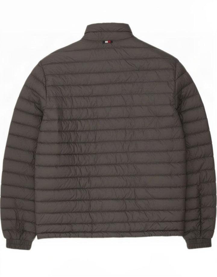 Jachetă căptușită pentru bărbați Tommy Hilfiger UK 38 Medium Gri Poliester