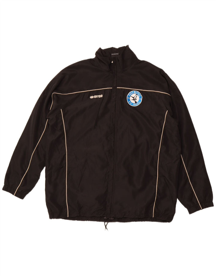 ERREA Mens Tracksuit Top Jacket 2XL Black Polyester