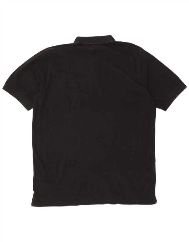 Tricou polo pentru bărbați FILA 2XL bumbac negru
