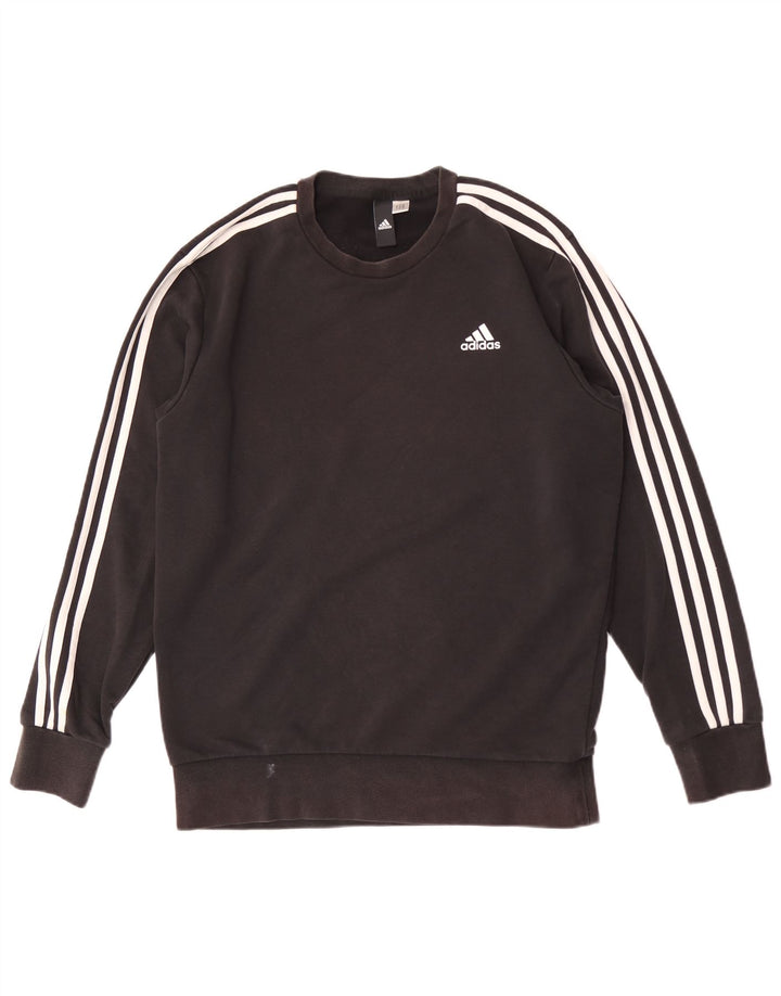 Hanorac pentru bărbați Adidas Jumper Medium Negru