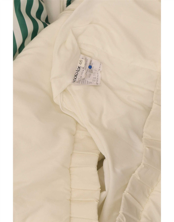 Bomber vintage pentru bărbați IT 46 Poliester cu dungi verzi mici