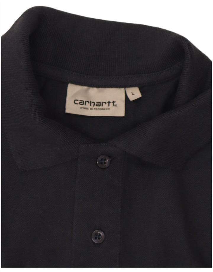 Cămașă polo pentru bărbați Carhartt, mare bleumarin