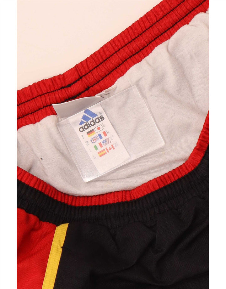 Pantaloni scurți sport pentru bărbați Adidas, mari, negru, poliester color bloc