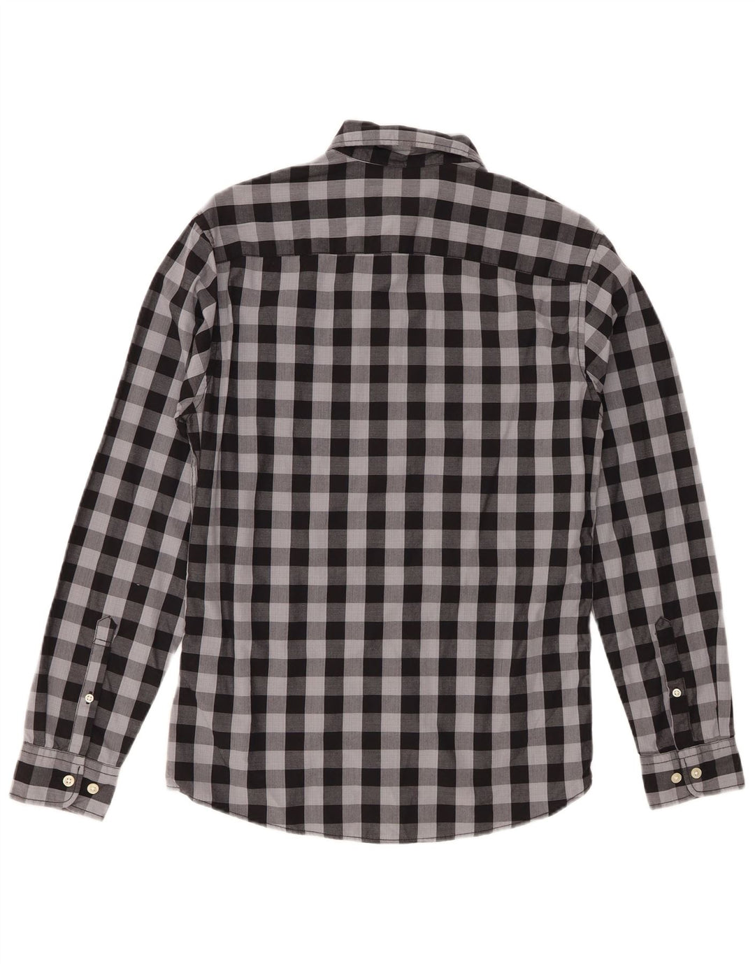 Cămașă pentru bărbați Jack & Jones XS, gri, bumbac vichy