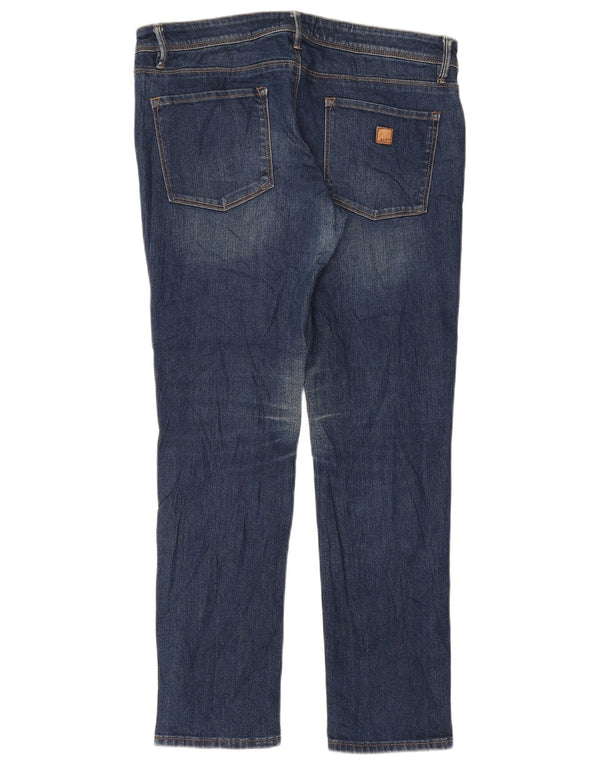 Blugi subțiri pentru femei Roxy W31 L28 bumbac bleumarin