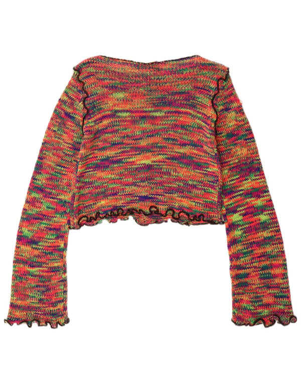 Urban Outfitters Pulover pentru fete cu gât de barca 11-12 ani XL multicolor