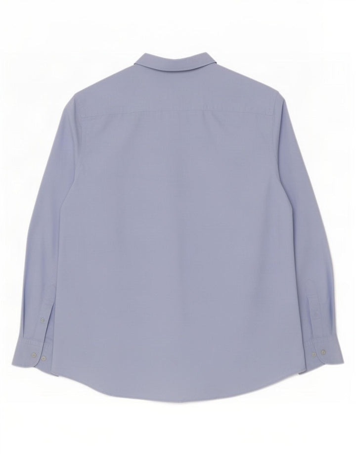 Cămașă Massimo Dutti pentru bărbați XL Bumbac Albastru
