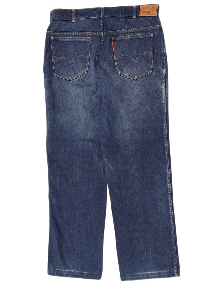 Blugi drepti pentru bărbați Levi's W36 L30 Bumbac albastru