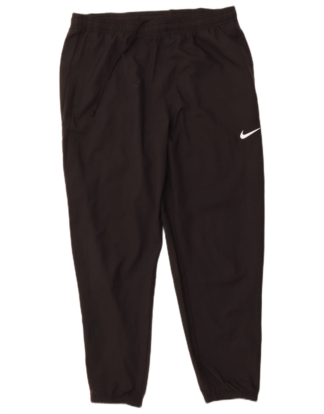 Pantaloni de trening pentru femei Dri Fit NIKE Pantaloni de jogging UK 14 Poliester negru mare