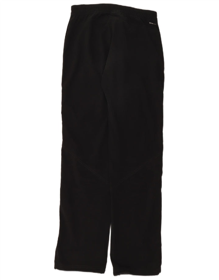 Pantaloni de trening Adidas Climalite pentru femei UK 8 Poliester negru mic