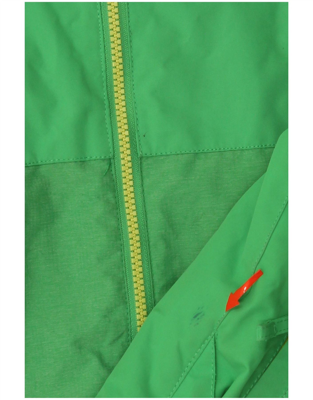 QUIKSILVER jachetă de vânt cu glugă pentru băieți 13-14 ani XL nailon verde
