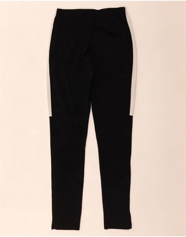 Nike Mens Dri Fit Tracksuit Trousers Medium Black Colourblock Polyester