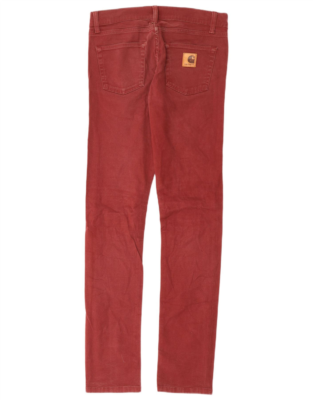 CARHARTT Pantaloni slim casual pentru femei W30 L34 bumbac burgundy