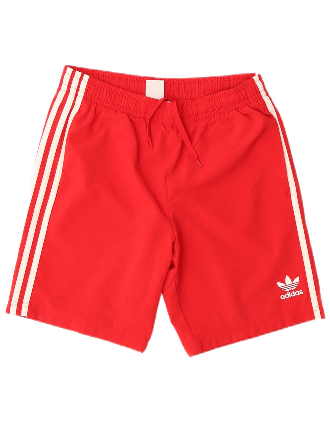 Pantaloni scurți sport adidas băieți 13-14 ani poliester roșu