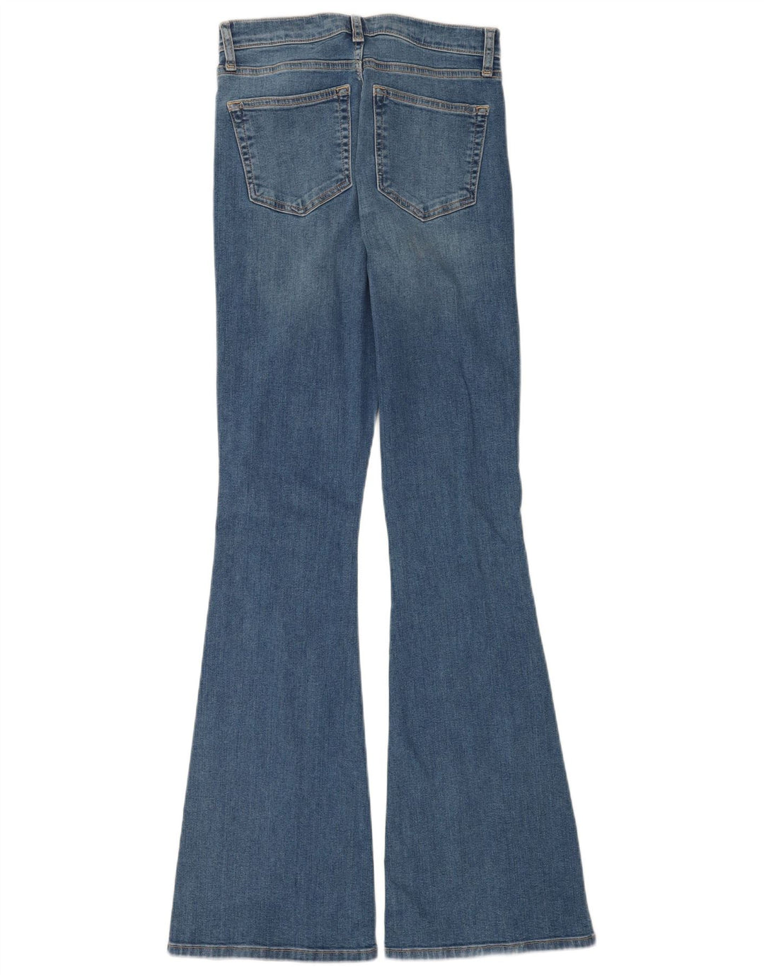 Blugi evazați Jamie Topshop pentru femei W28 L34 Bumbac albastru
