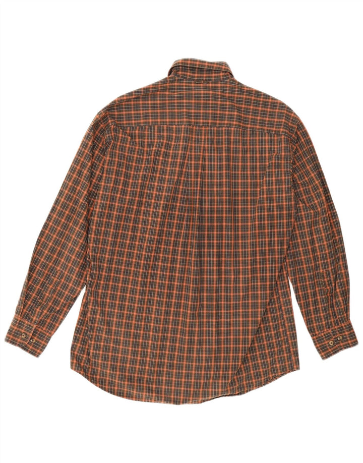 Cămașă pentru bărbați Timberland, bumbac cu carouri mici, verde