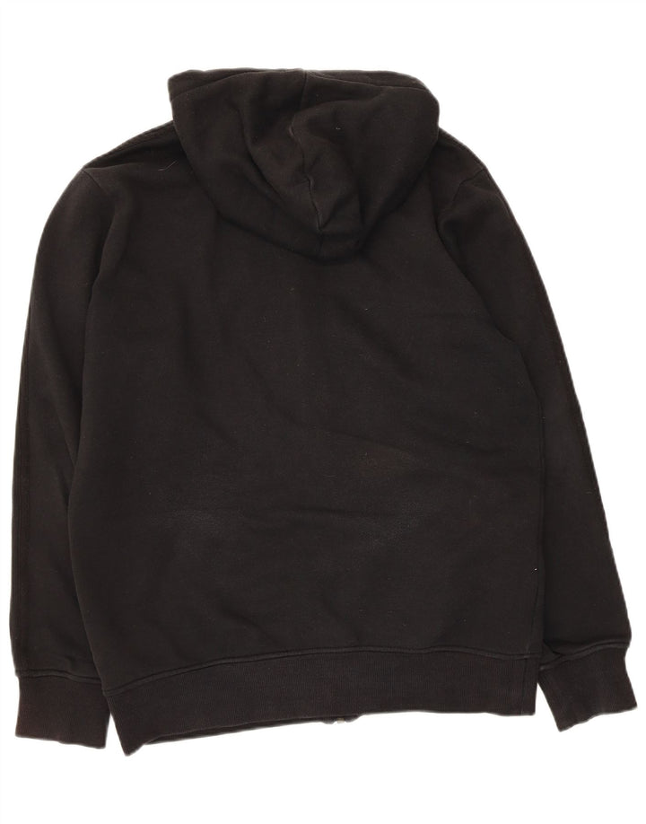 Pulover Adidas pentru bărbați, cu fermoar, bumbac mediu negru