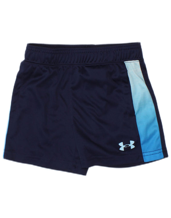 Pantaloni scurți sport Under Armour pentru bebeluși, 12-18 luni, albastru bleumarin