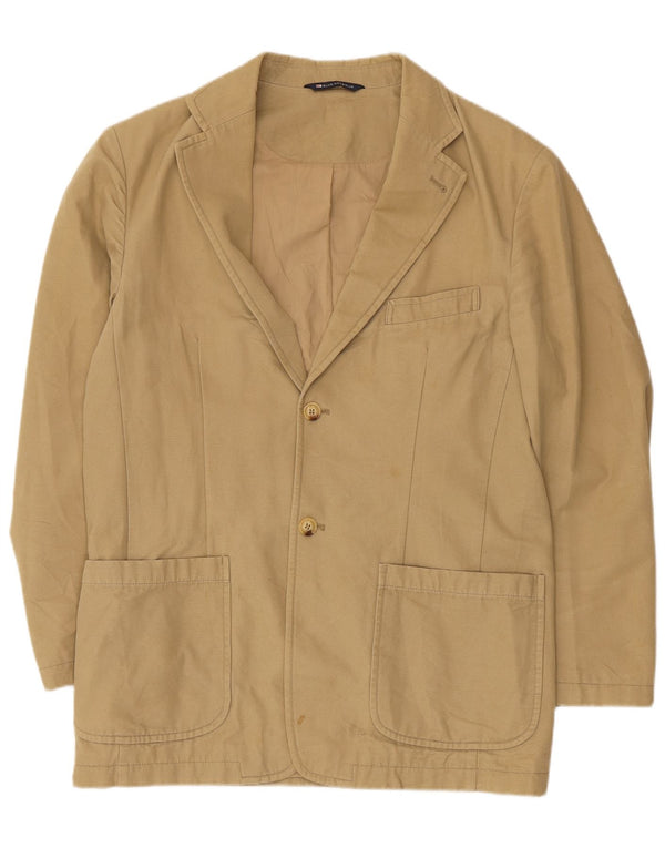 Jachetă pentru bărbați Marks & Spencer Blue Harbour cu 2 nasturi, UK 38, Bej mediu