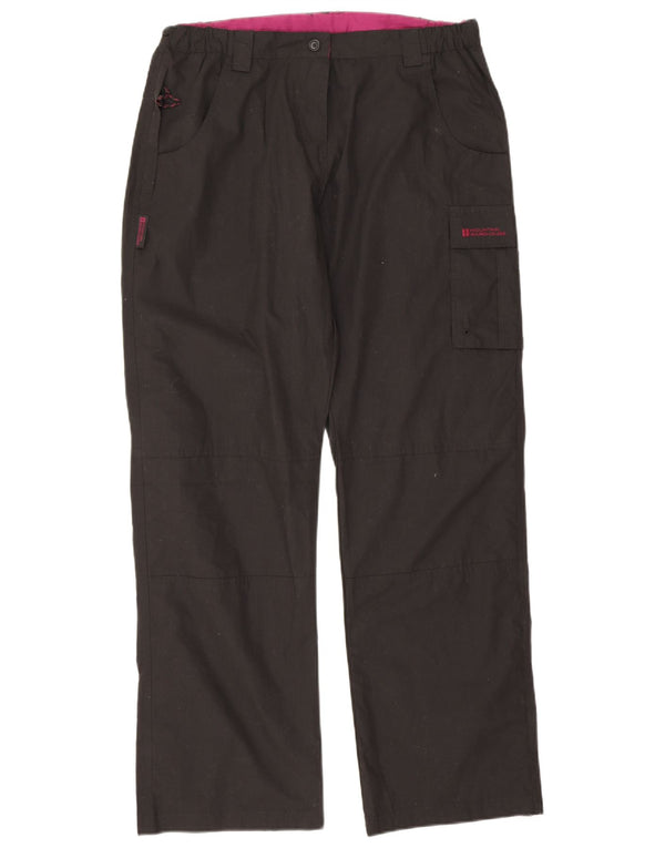 Mountain Warehouse Pantaloni cargo drepti pentru femei UK 14 Large W32 L30 Black