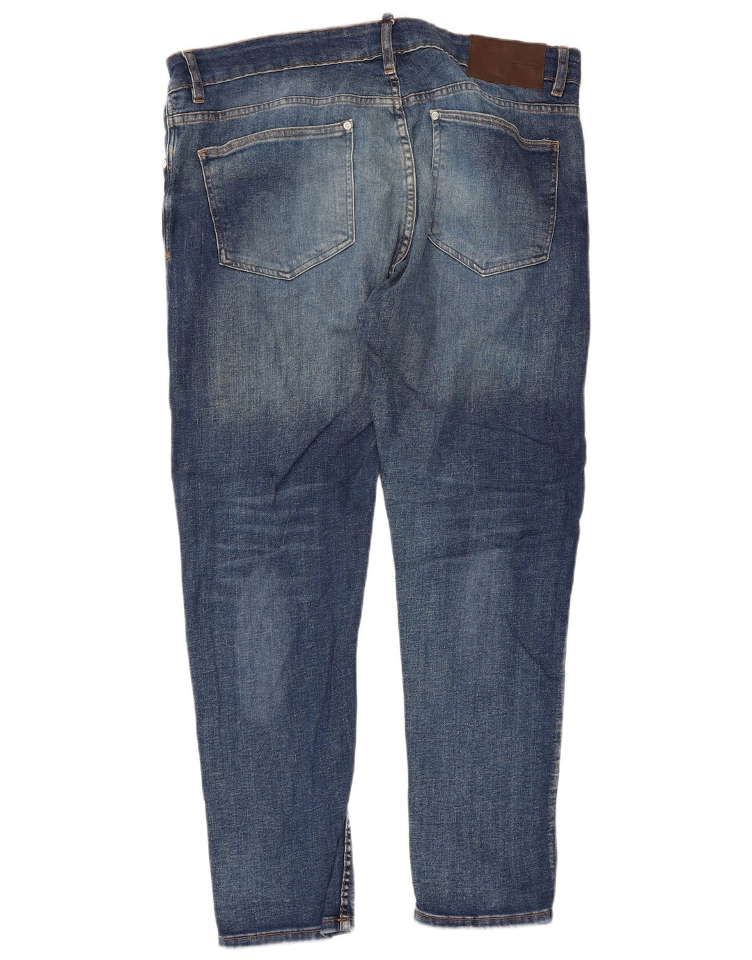 Blugi slim pentru bărbați Zara EU 44 Large W34 L29 Blue Bumbac