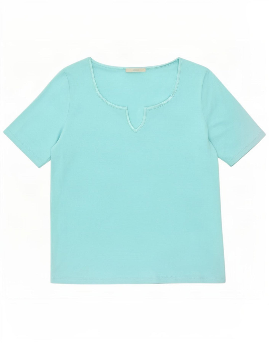 Tricou pentru femei Marks & Spencer Top UK 14 Medium Turcoaz Poliester