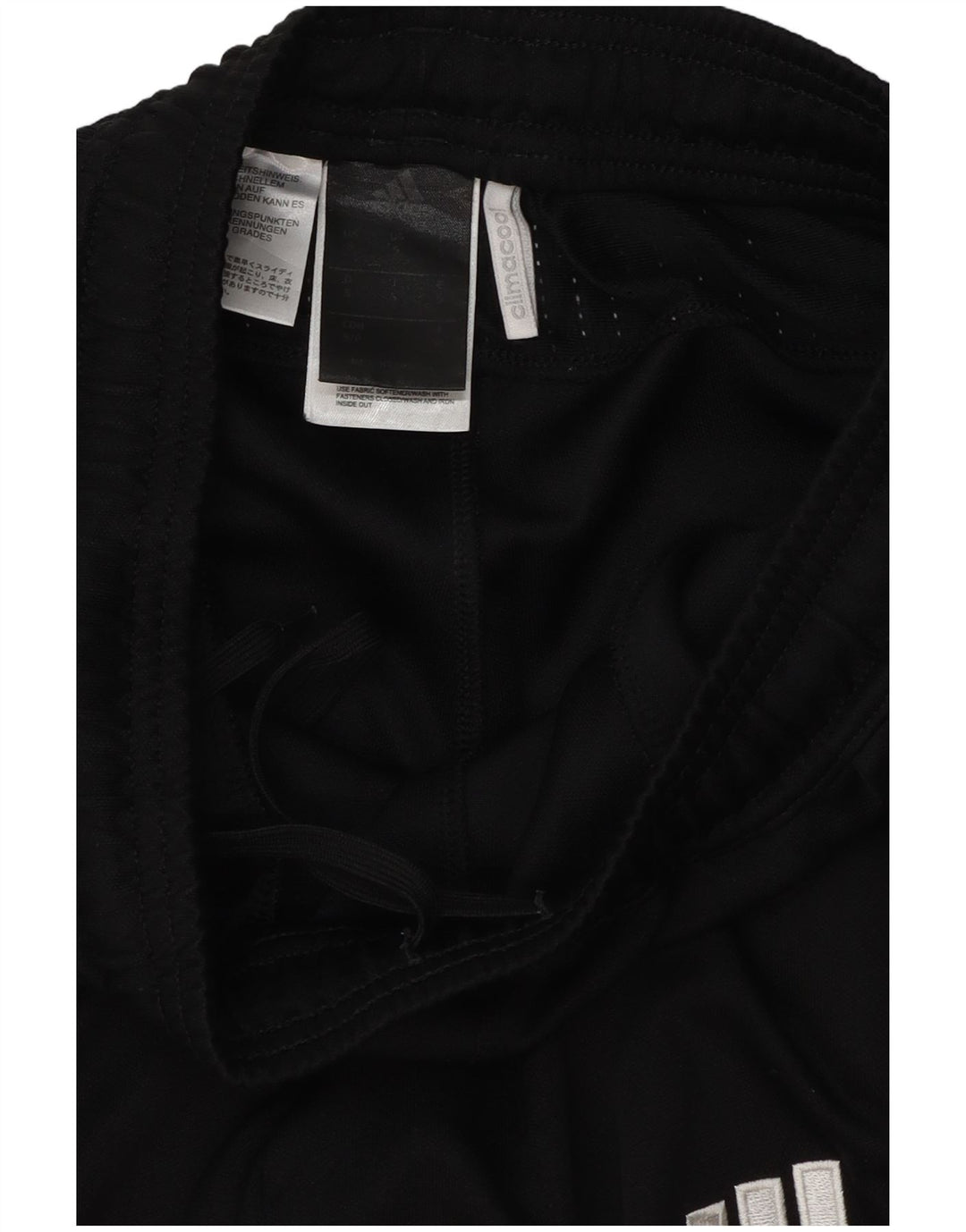 Pantaloni de trening Adidas Climacool pentru bărbați, poliester negru mic
