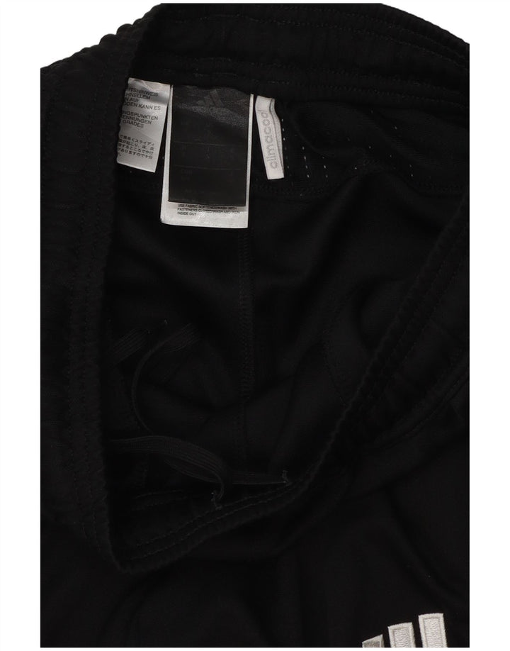 Pantaloni de trening Adidas Climacool pentru bărbați, poliester negru mic