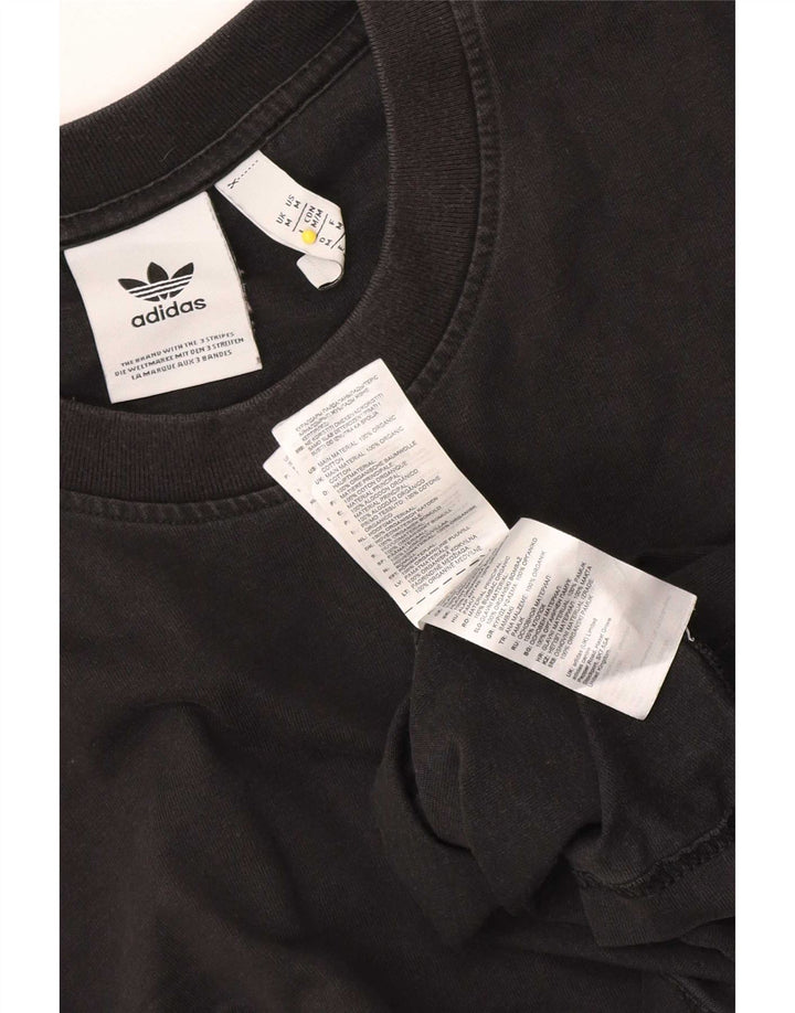 Tricou Bărbați Adidas Top Mediu Negru Bumbac